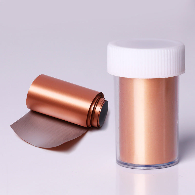 Nail Star paper rose gold transfer sticker Nail Star paper rose gold transfer sticker